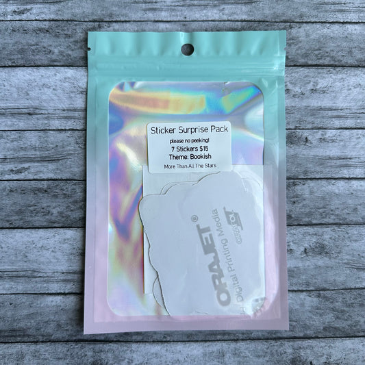 Mystery Sticker Pack (Theme-Bookish)