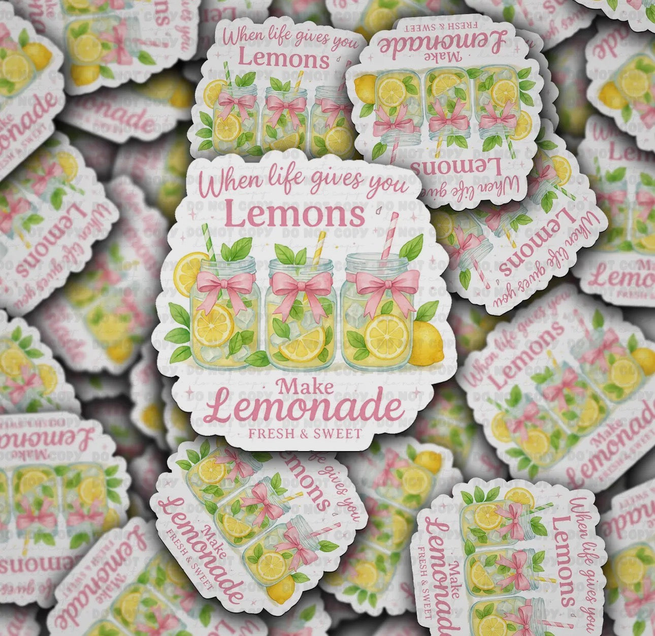 When Life Gives You Lemons Sticker