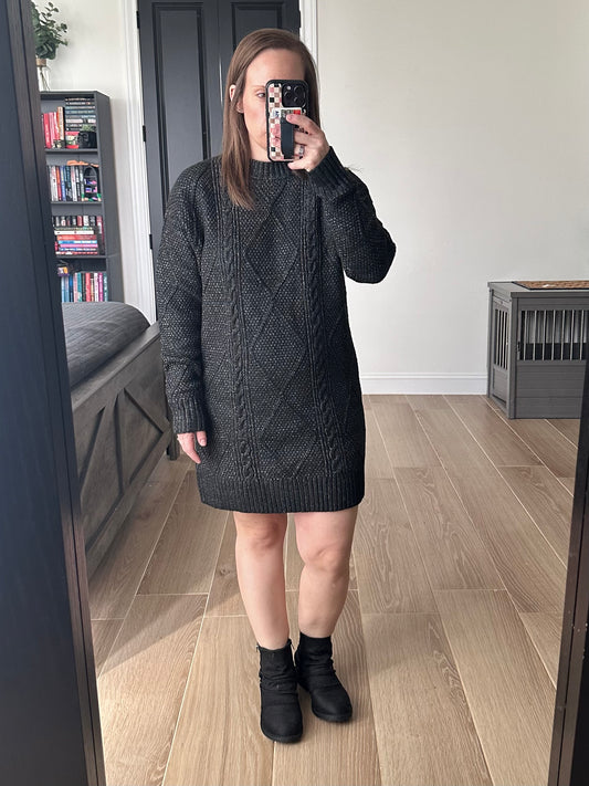 Black Sweater Dress