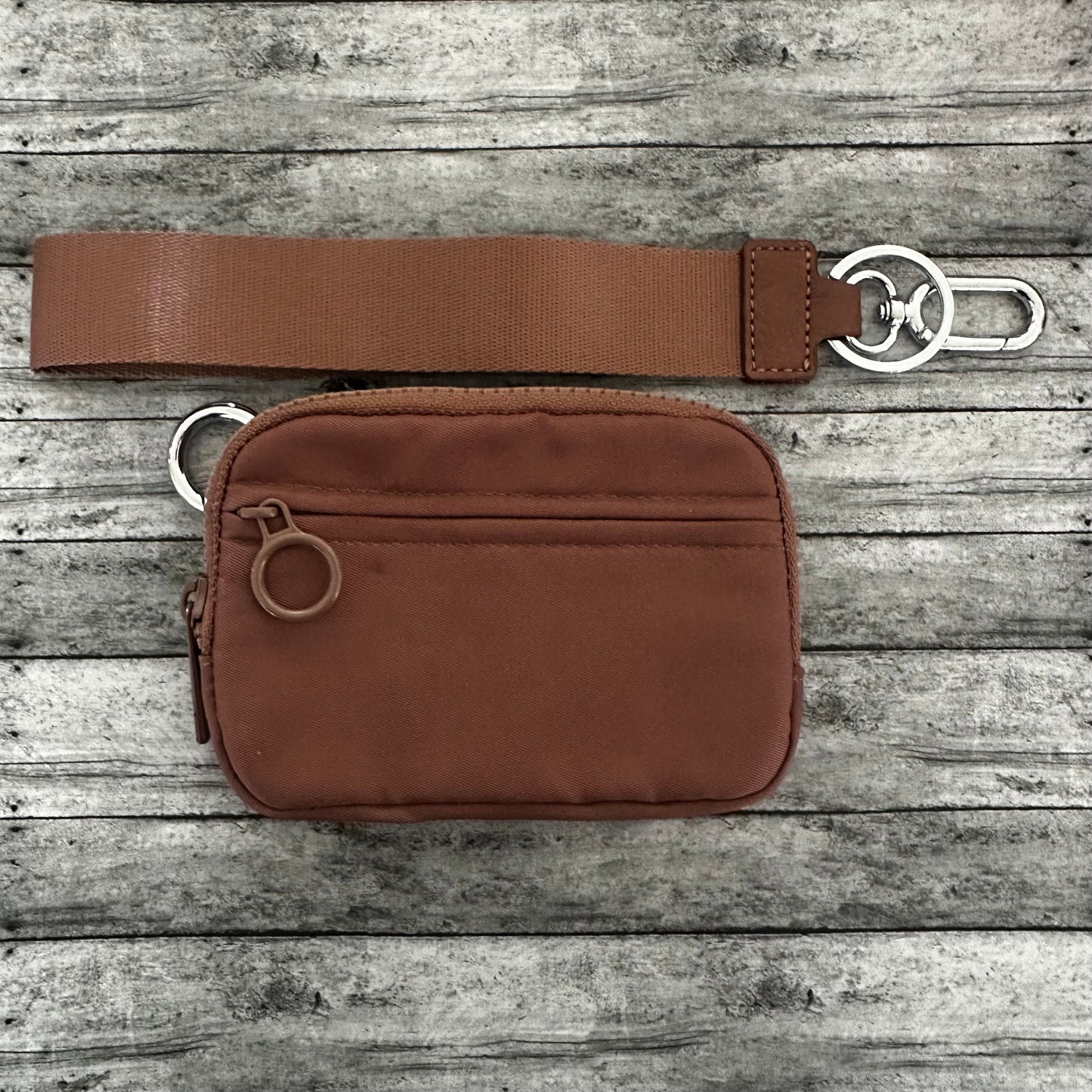 Brown Wristlet Wallet