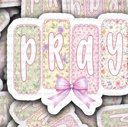 Pray Sticker
