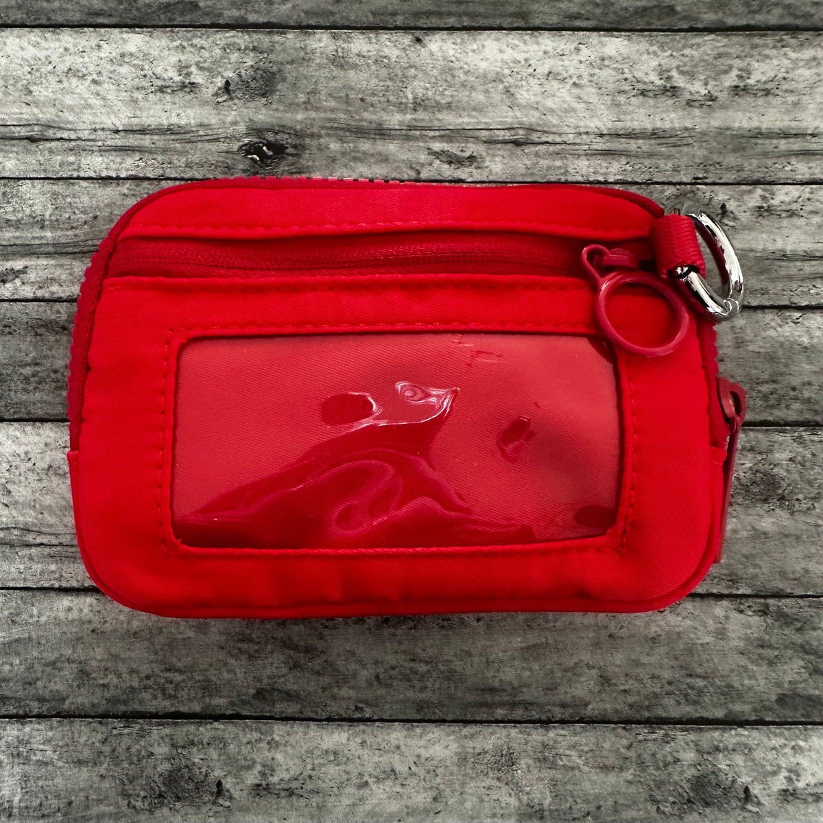 Red Wristlet Wallet
