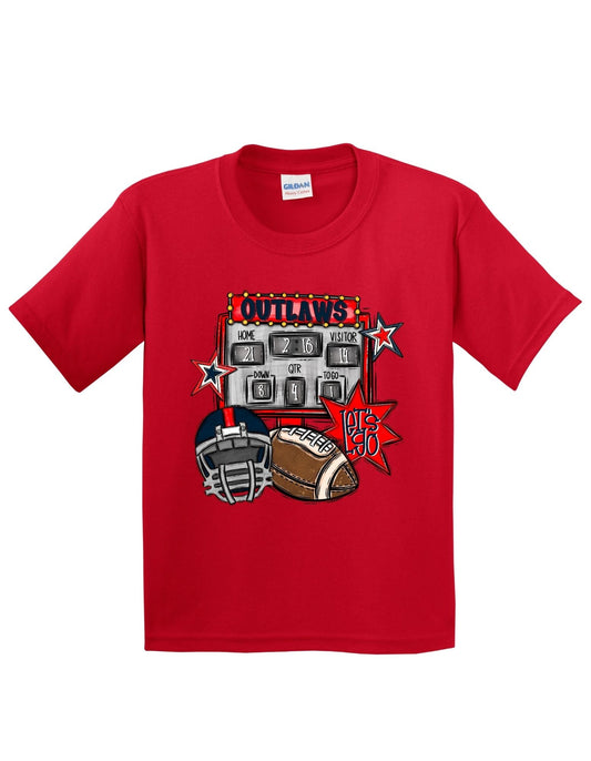Outlaw Scoreboard Youth T-Shirt