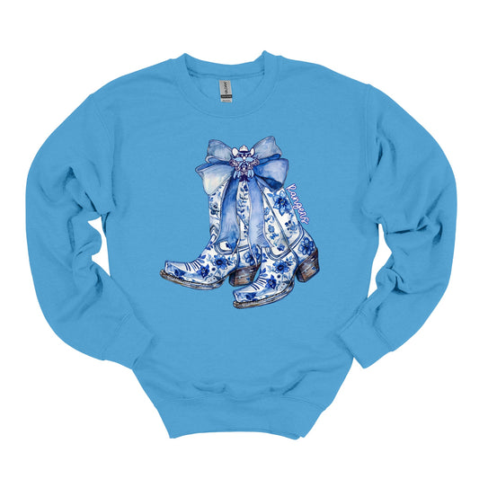 Ranger Cowgirl Boots Sweatshirt