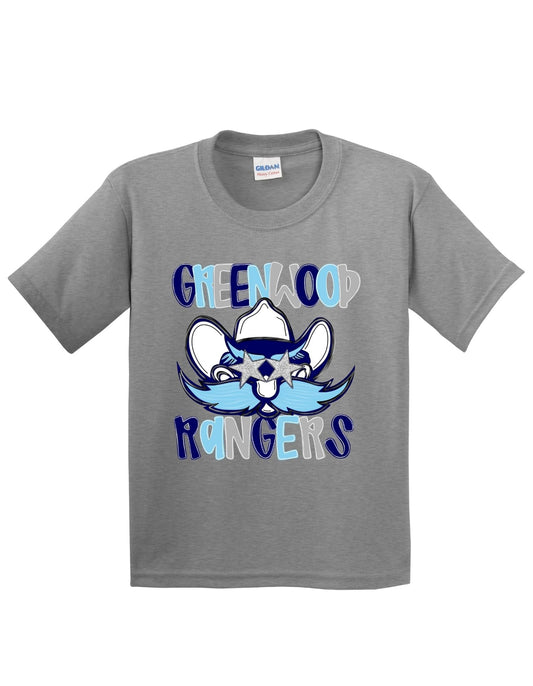Greenwood Rangers Star Eyes Youth T-Shirt