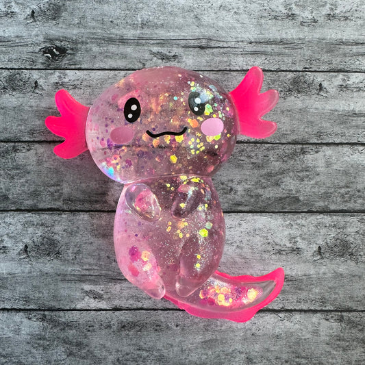Pink Axolotl Squish
