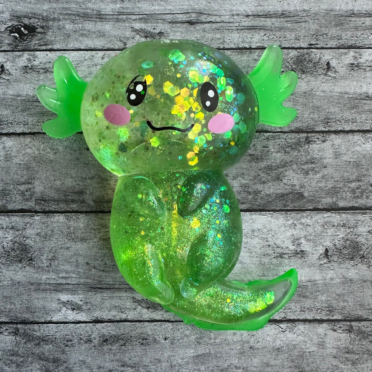 Green Axolotl Squish