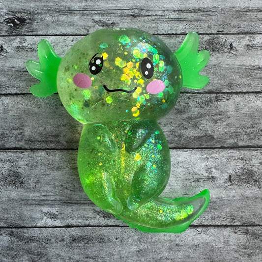 Green Axolotl Squish