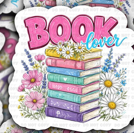 Book Lover Sticker