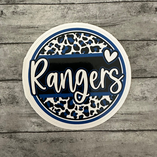 Leopard Rangers Sticker
