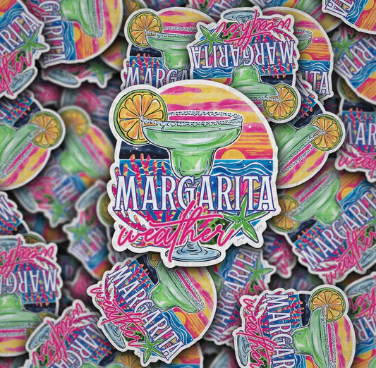 Margarita Weather Sticker