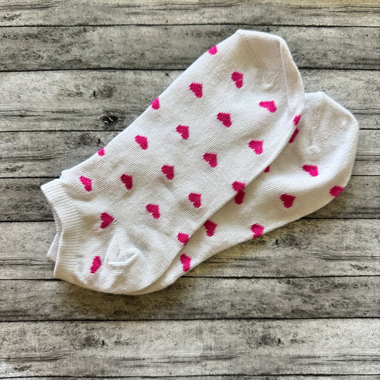 Women’s Pink Heart Socks