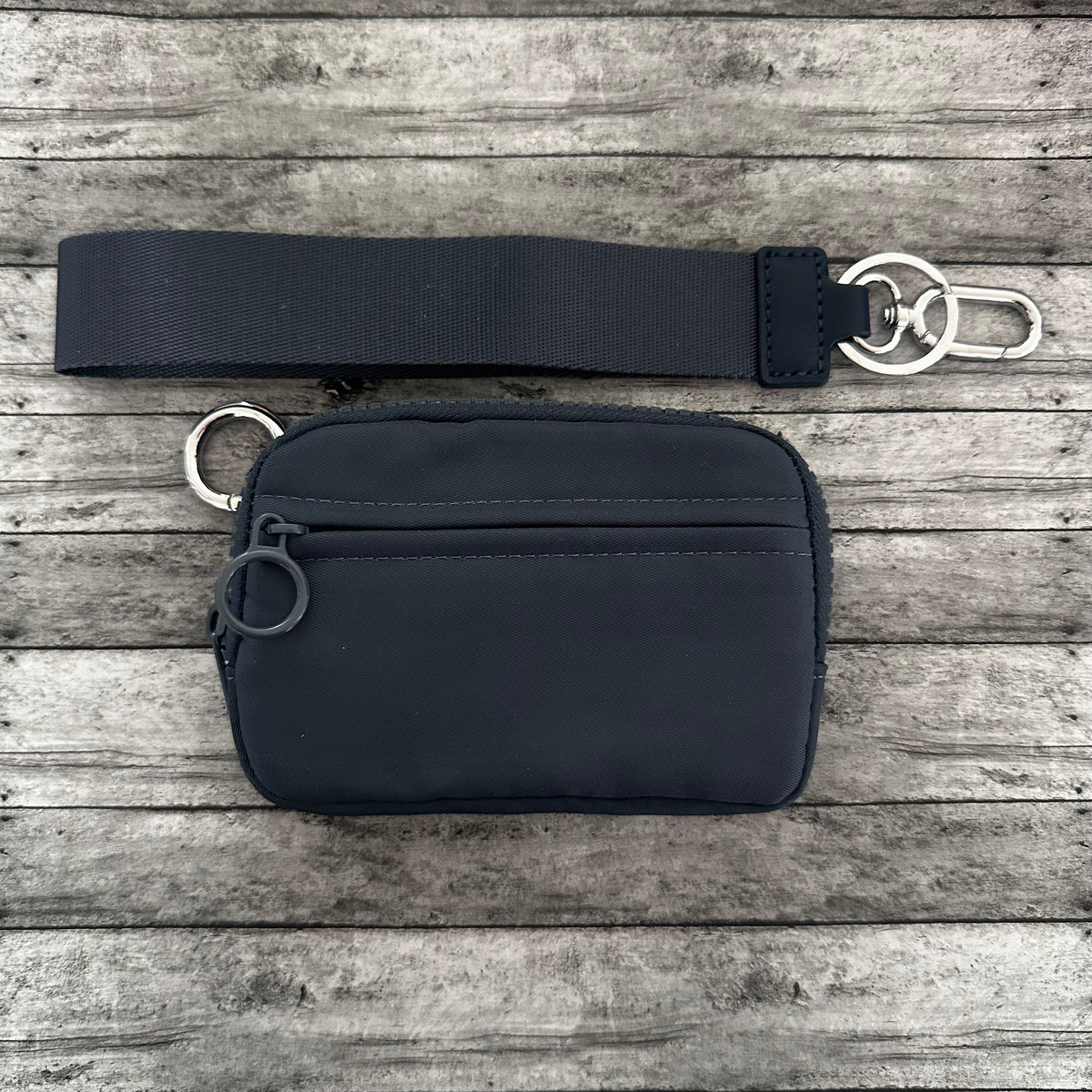 Navy Wristlet Wallet