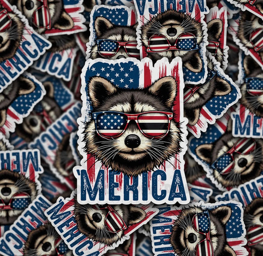 Merica Sticker