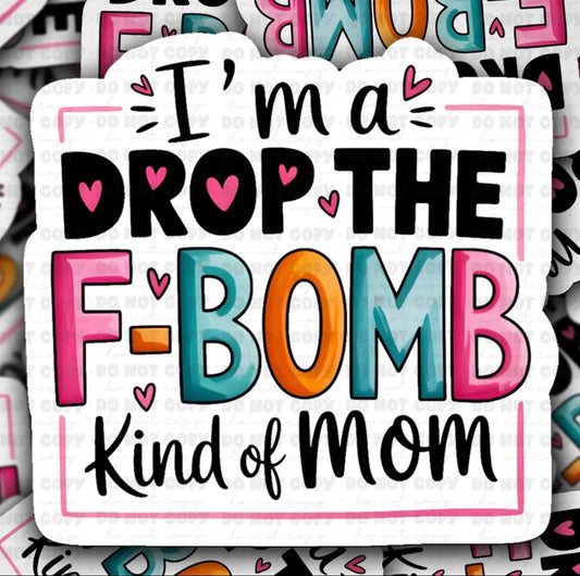 F-Bomb Mom Sticker