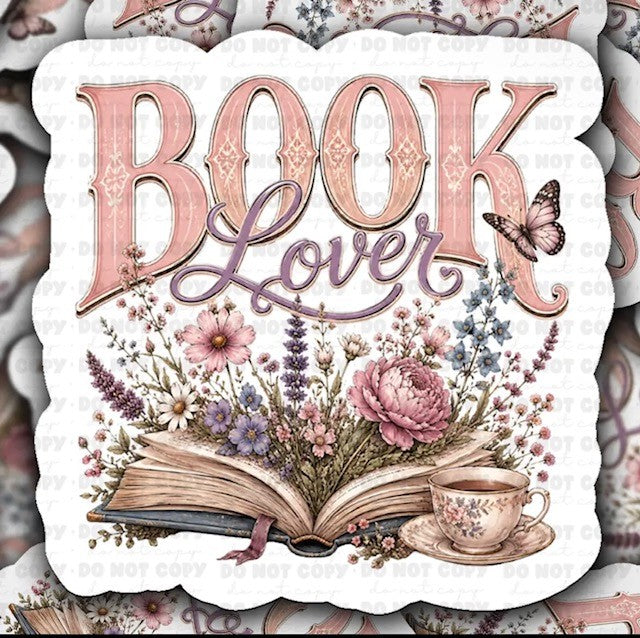 Book Lover Sticker
