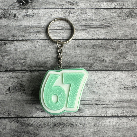 67 Keychain Clicker Mint