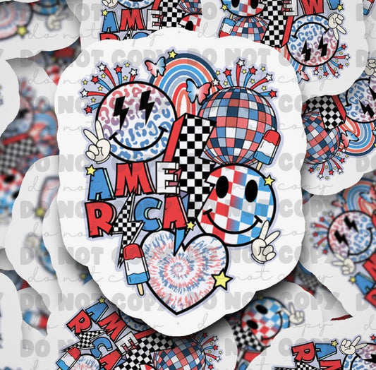 Americana Sticker
