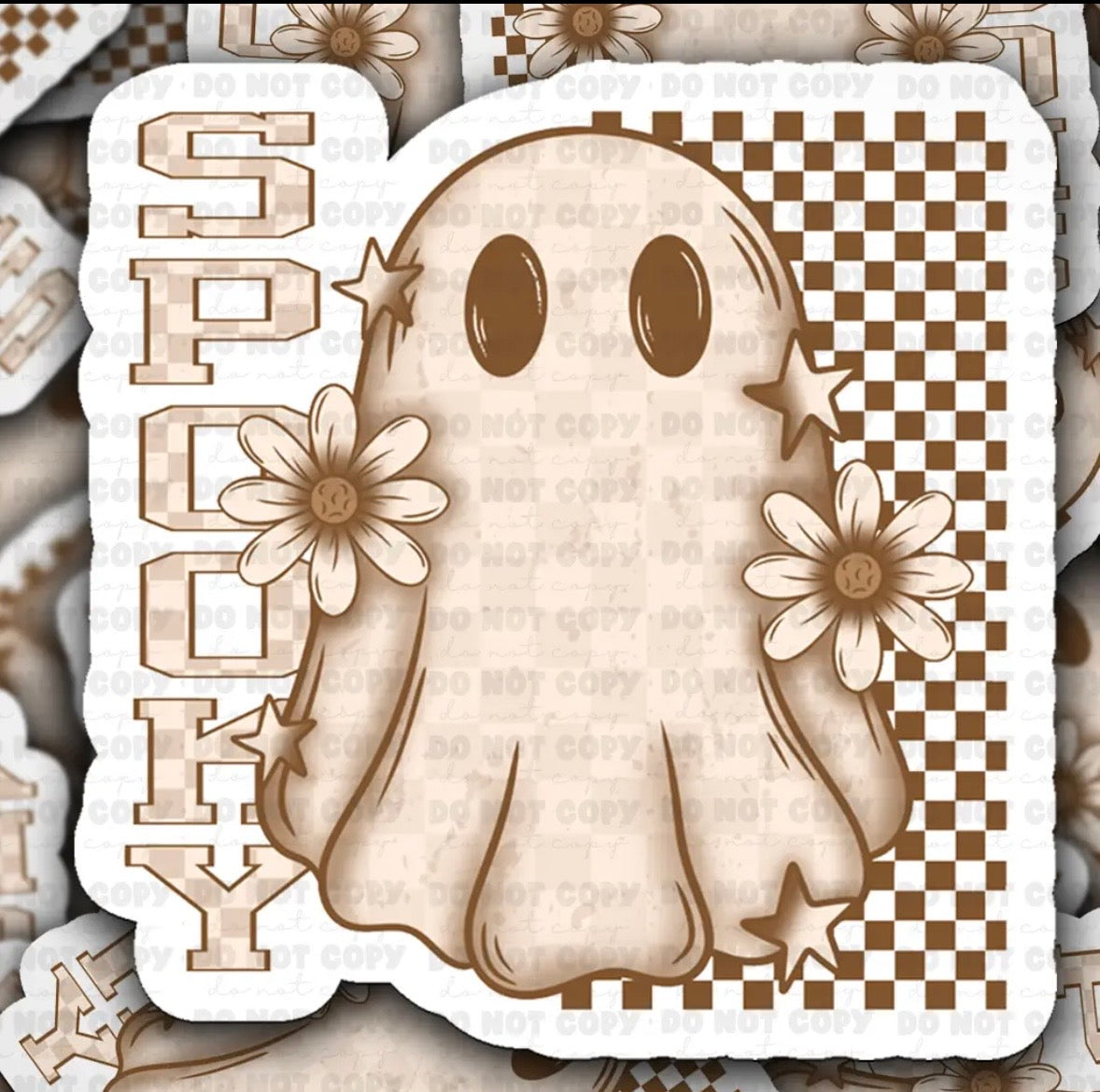 Spooky Sticker