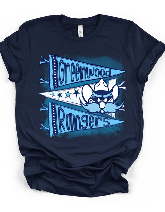 Greenwood Ranger Flag T-Shirt