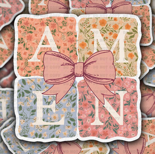 Amen Sticker