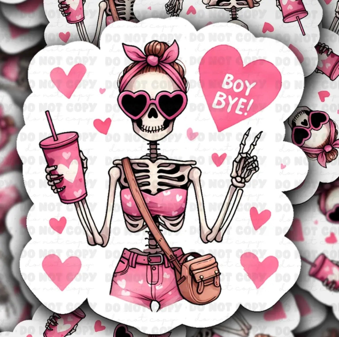 Boy Bye Sticker