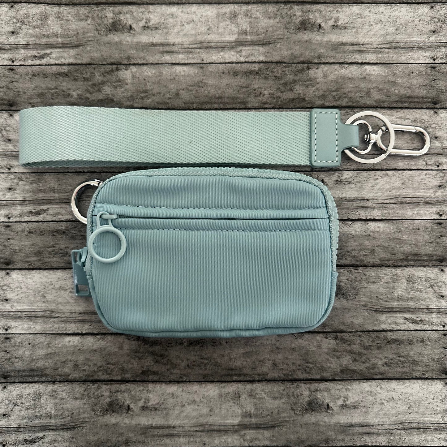 Blue Wristlet Wallet