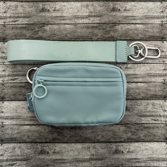 Blue Wristlet Wallet