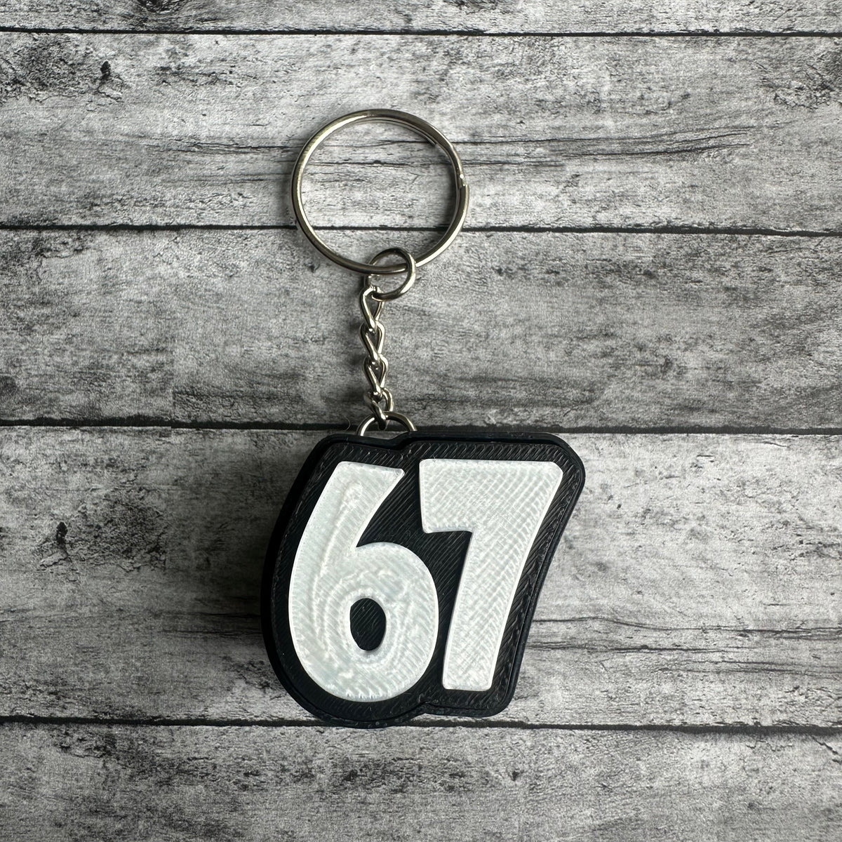 67 Keychain Clicker Black