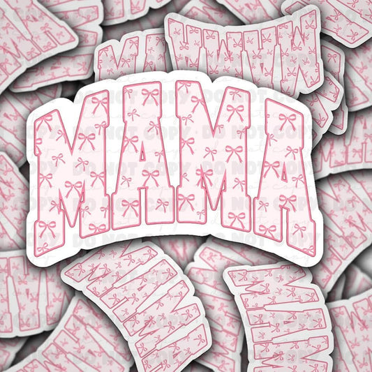 Mama Bow Sticker