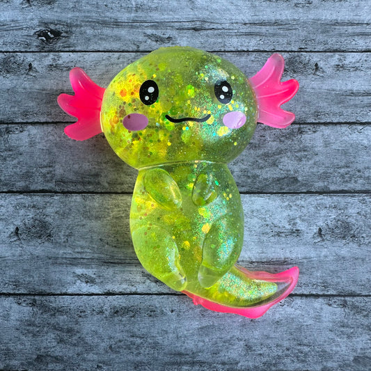 Yellow Axolotl Squish