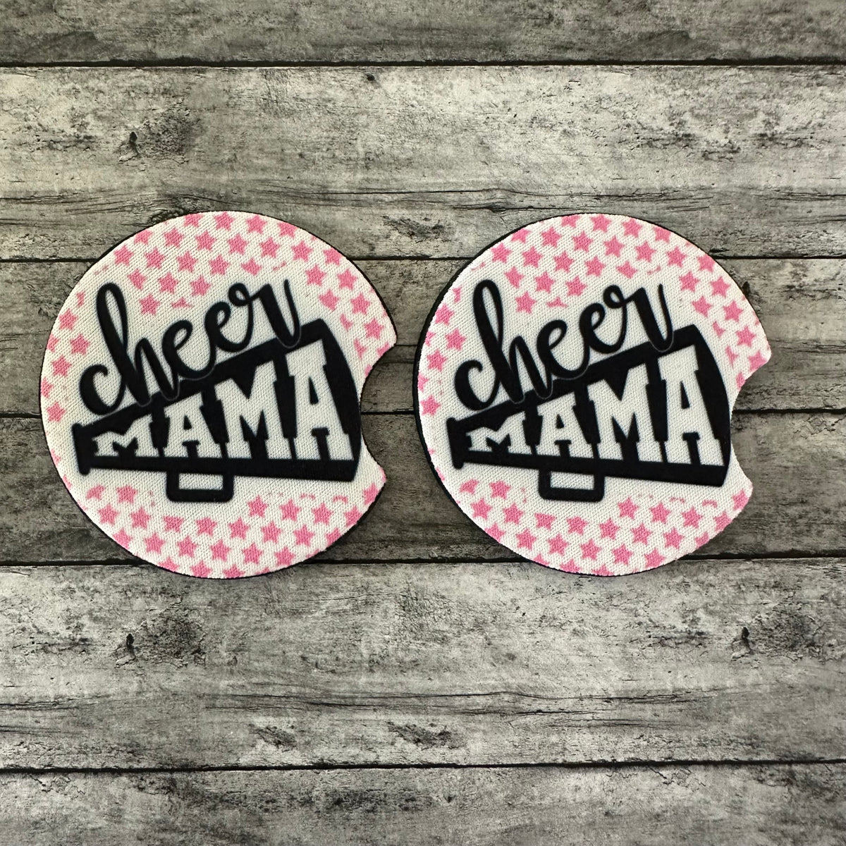 Cheer Mama Neoprene Car Coaster