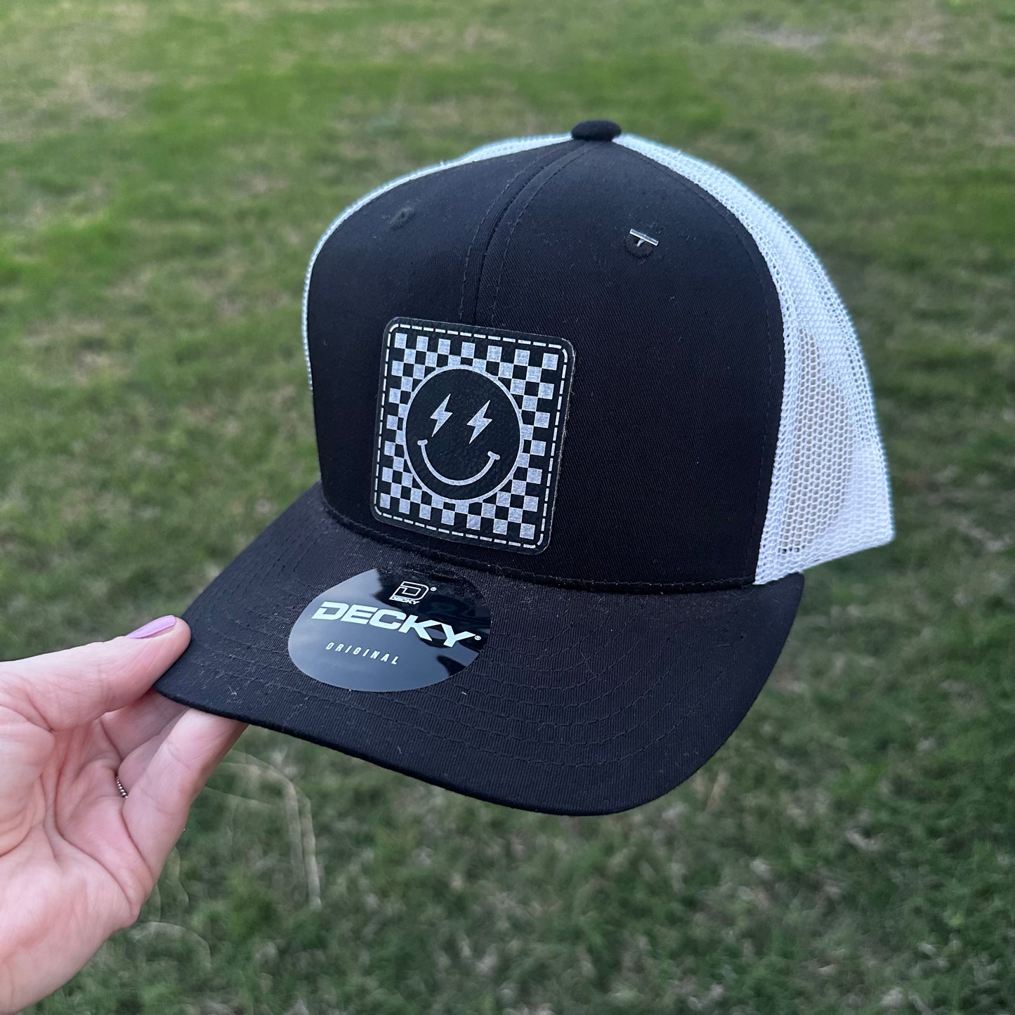 Smiley Face Adult Hat