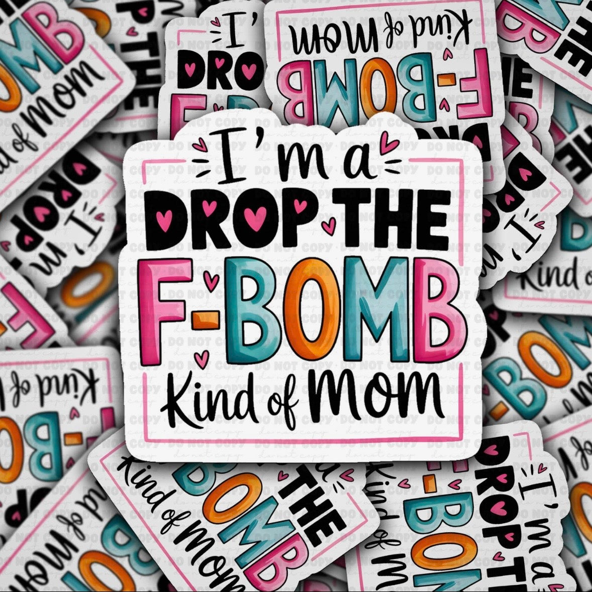 F-Bomb Mom Sticker