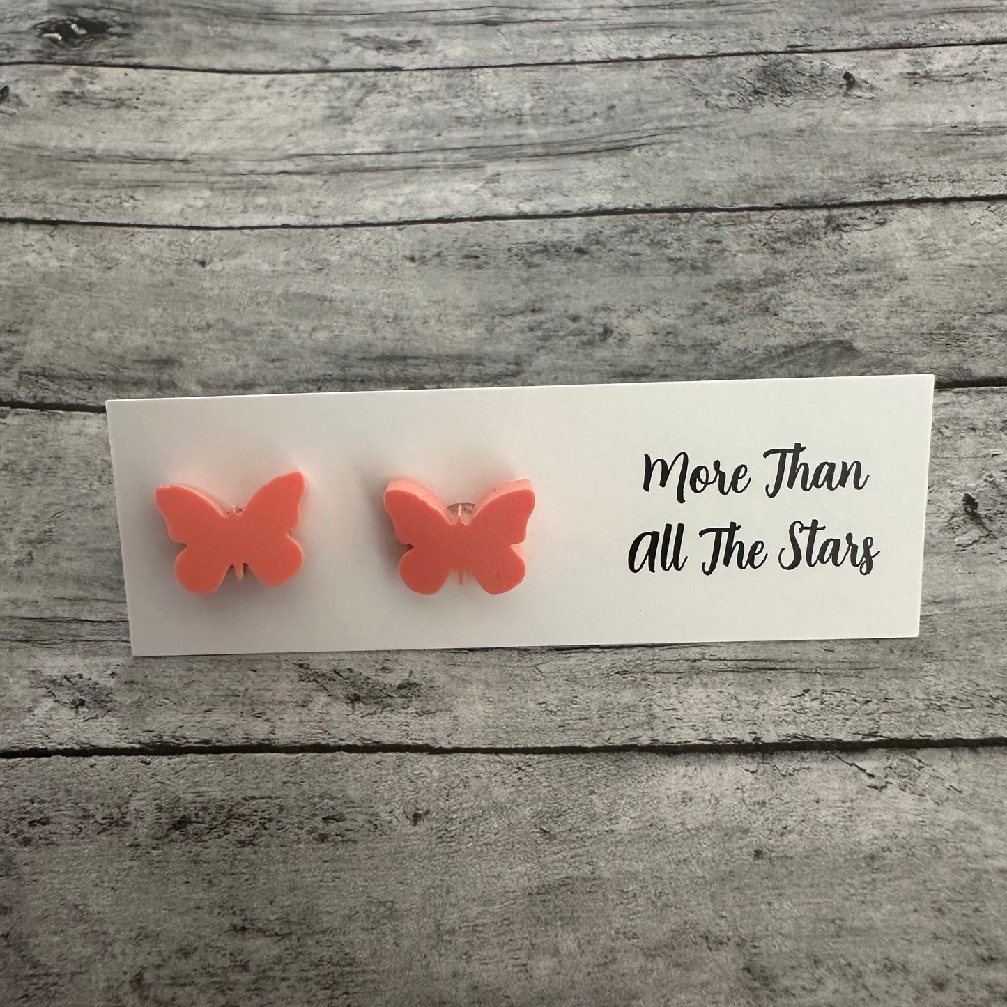 Butterfly Stud