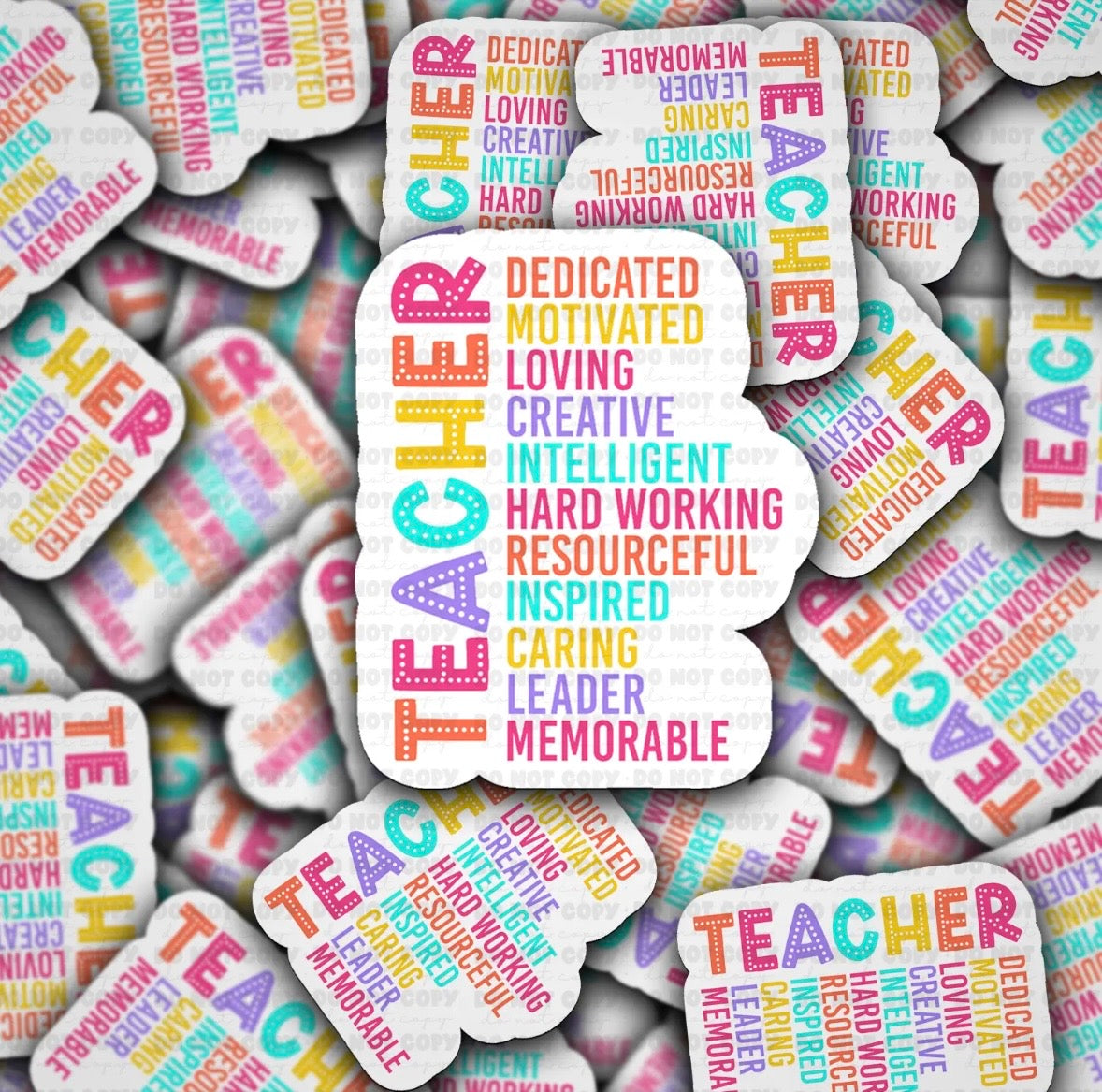 Teacher Sticker