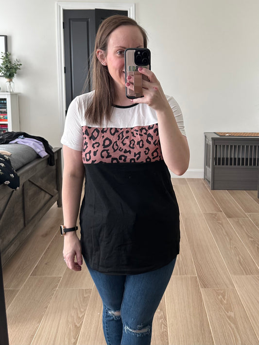 Leopard Top