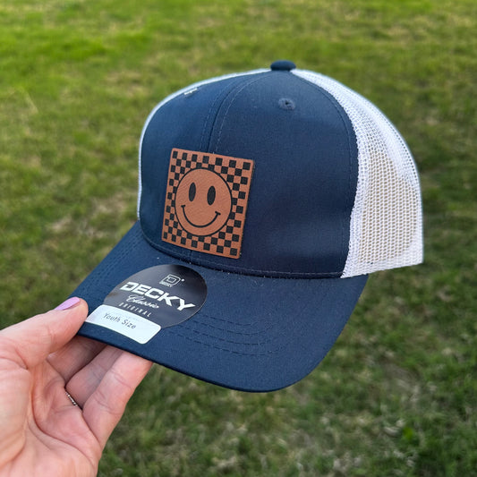 Smiley Face Youth Hat
