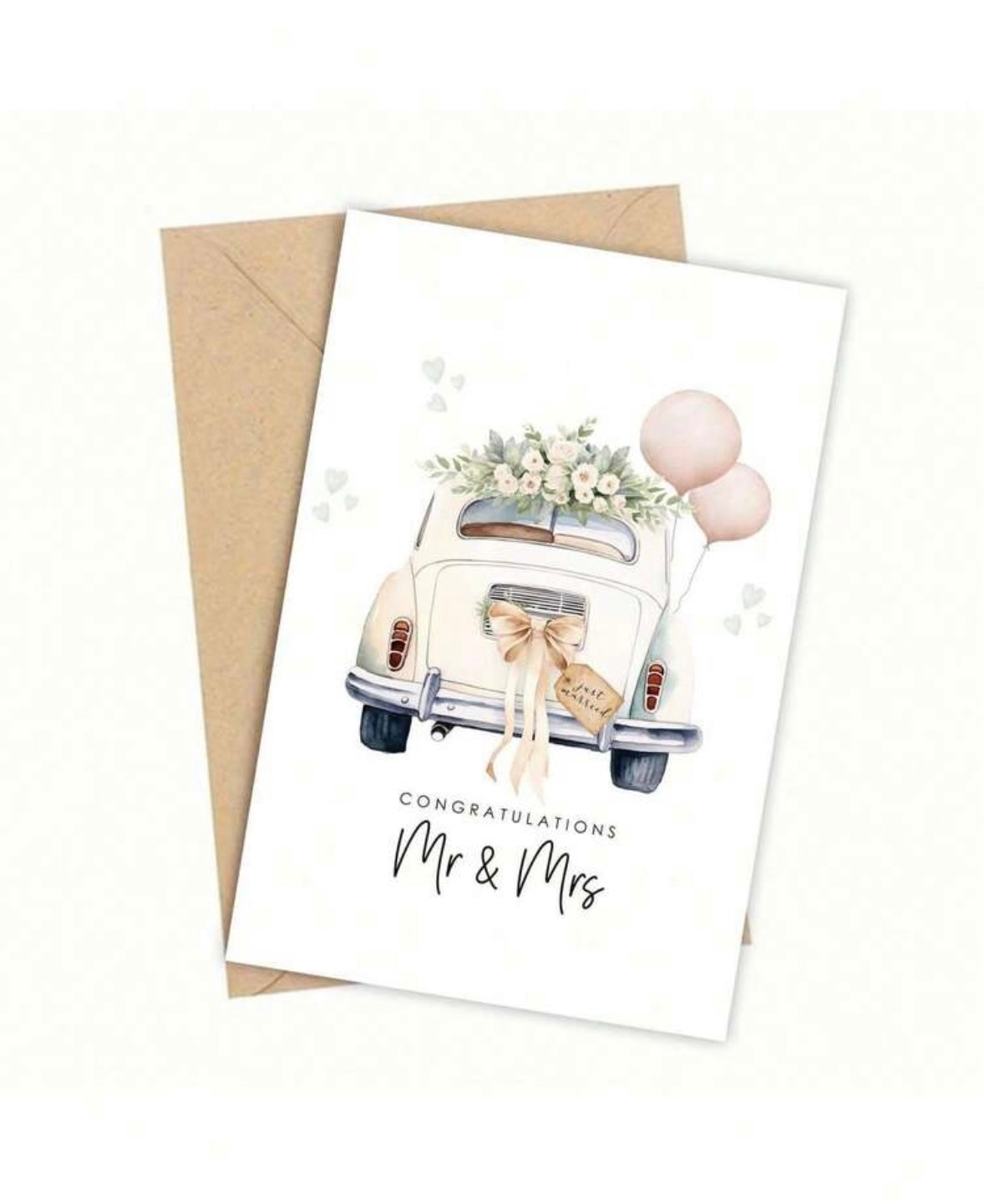 “Congratulations Mr. & Mrs.” Greeting Card