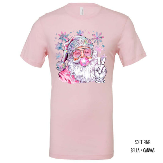 Bubblegum Santa T-Shirt