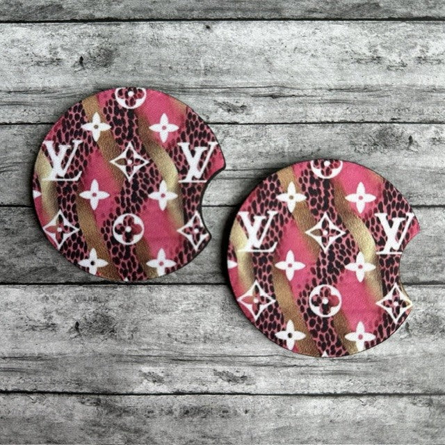 Boujee Gold Neoprene Car Coaster