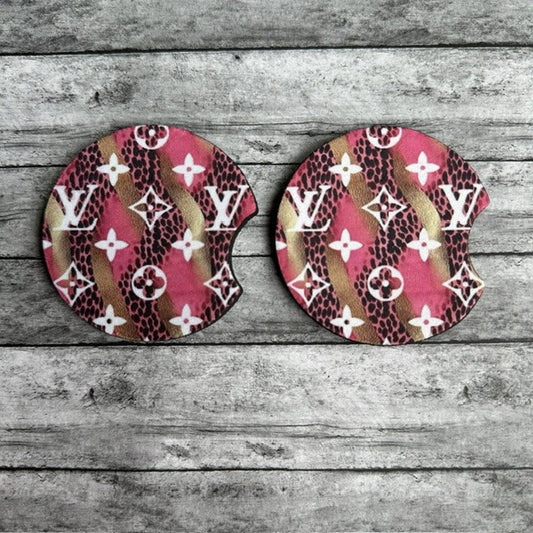 Boujee Gold Neoprene Car Coaster