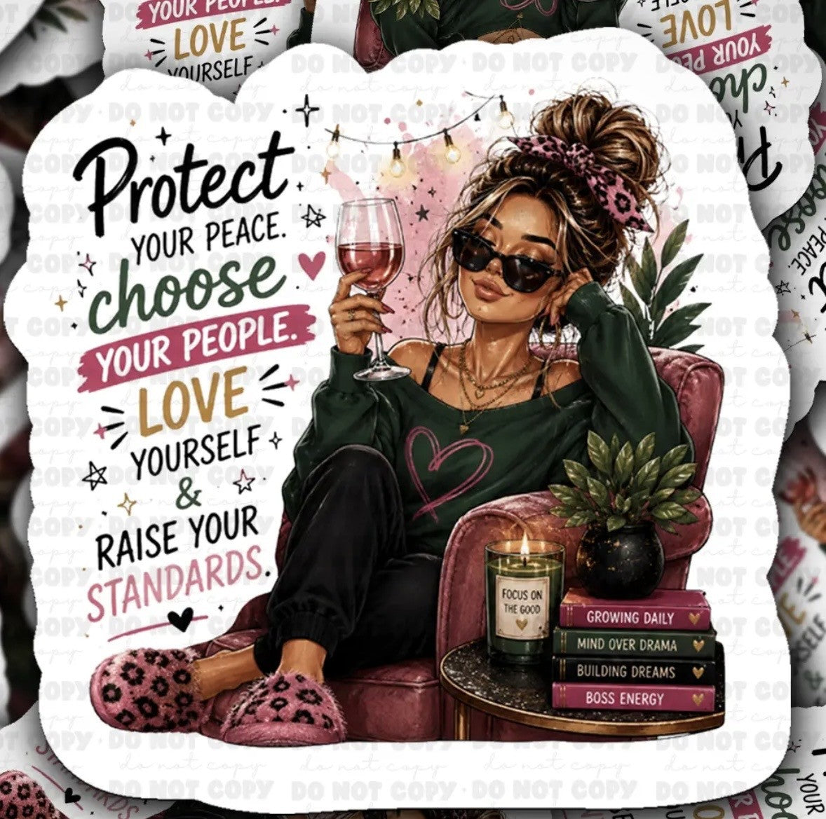 Protect, Love, Raise Standards Sticker