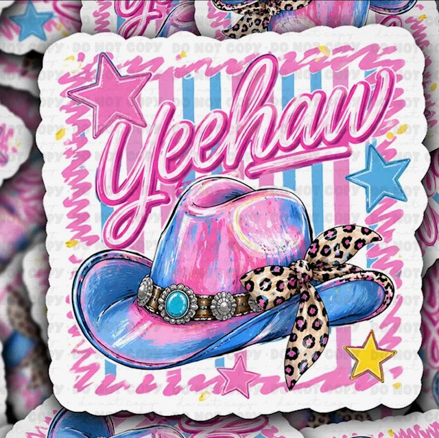 Yeehaw Sticker