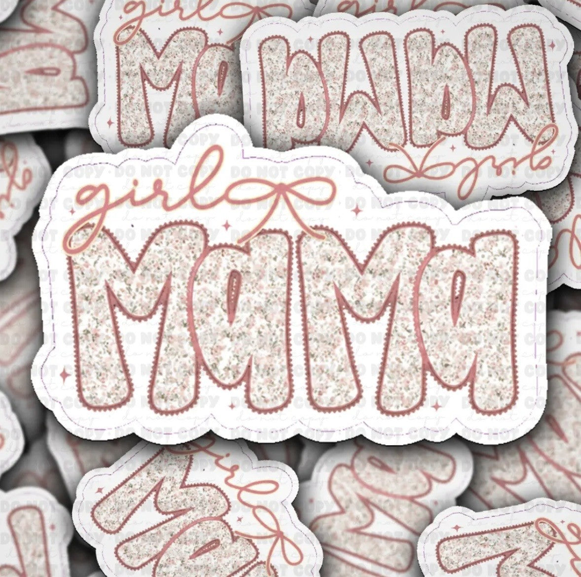 Girl Mama Sticker