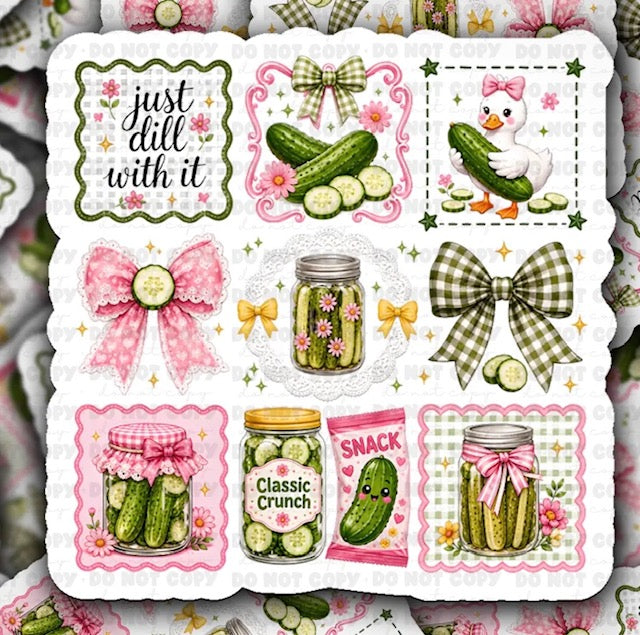 Dill With IT Sticker