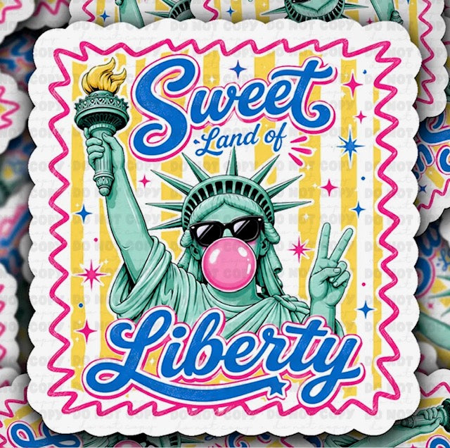Sweet Land Of Liberty Sticker