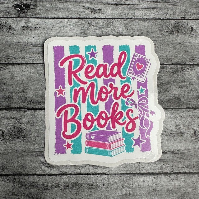 Read More Books Sticker