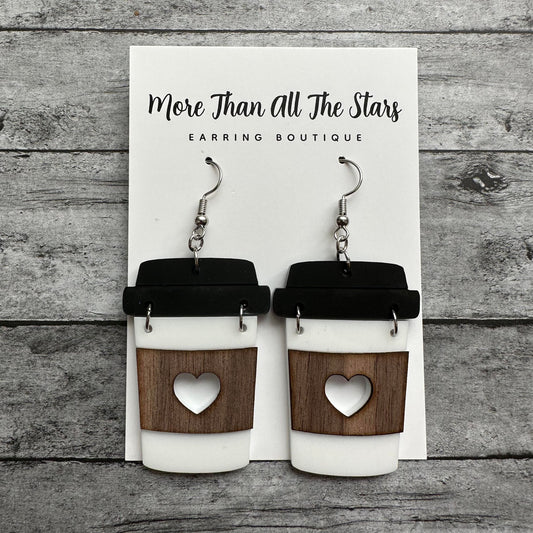 Coffee Cup Earrings