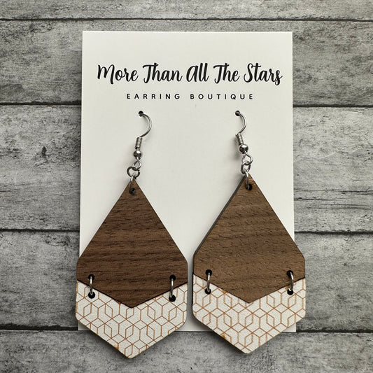 Gold Diamond Earrings